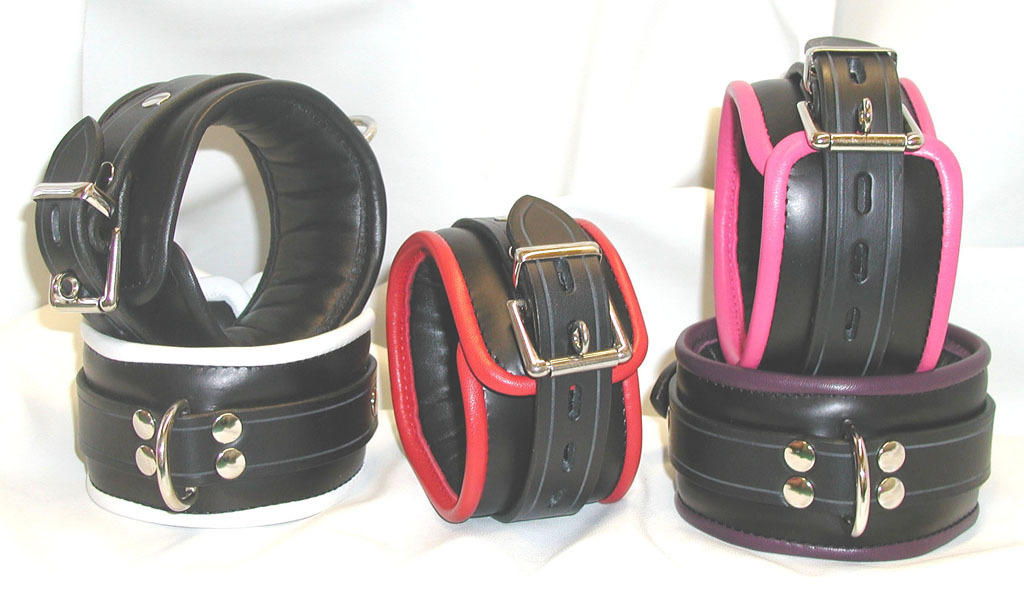 Luxury Leather Ankle Cuffs